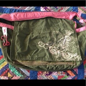 Vintage Pink Victoria’s Secret large crossbody bag